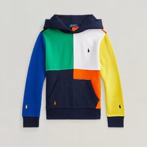 Polo Ralph Lauren Big Boys Color-block Fleece Hoodie.
Size XL (18-20)